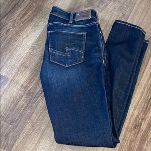 EUC Silver skinny  Jeans